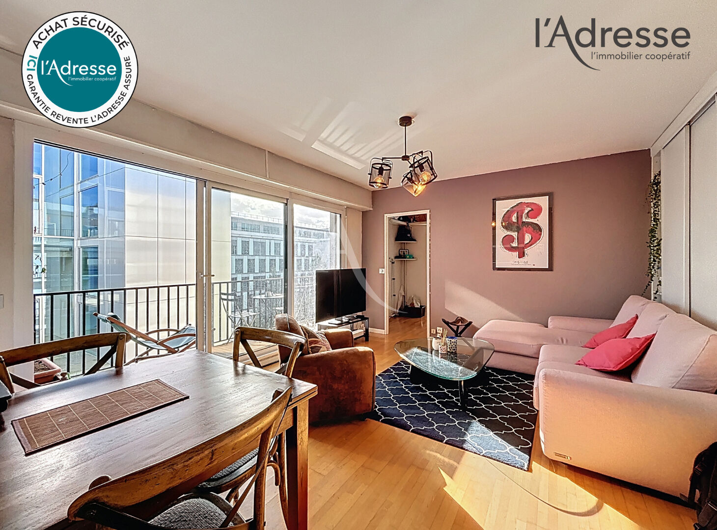 Appartement SURESNES (92150) 3 pi&egrave;ces 54.00 m&sup2;