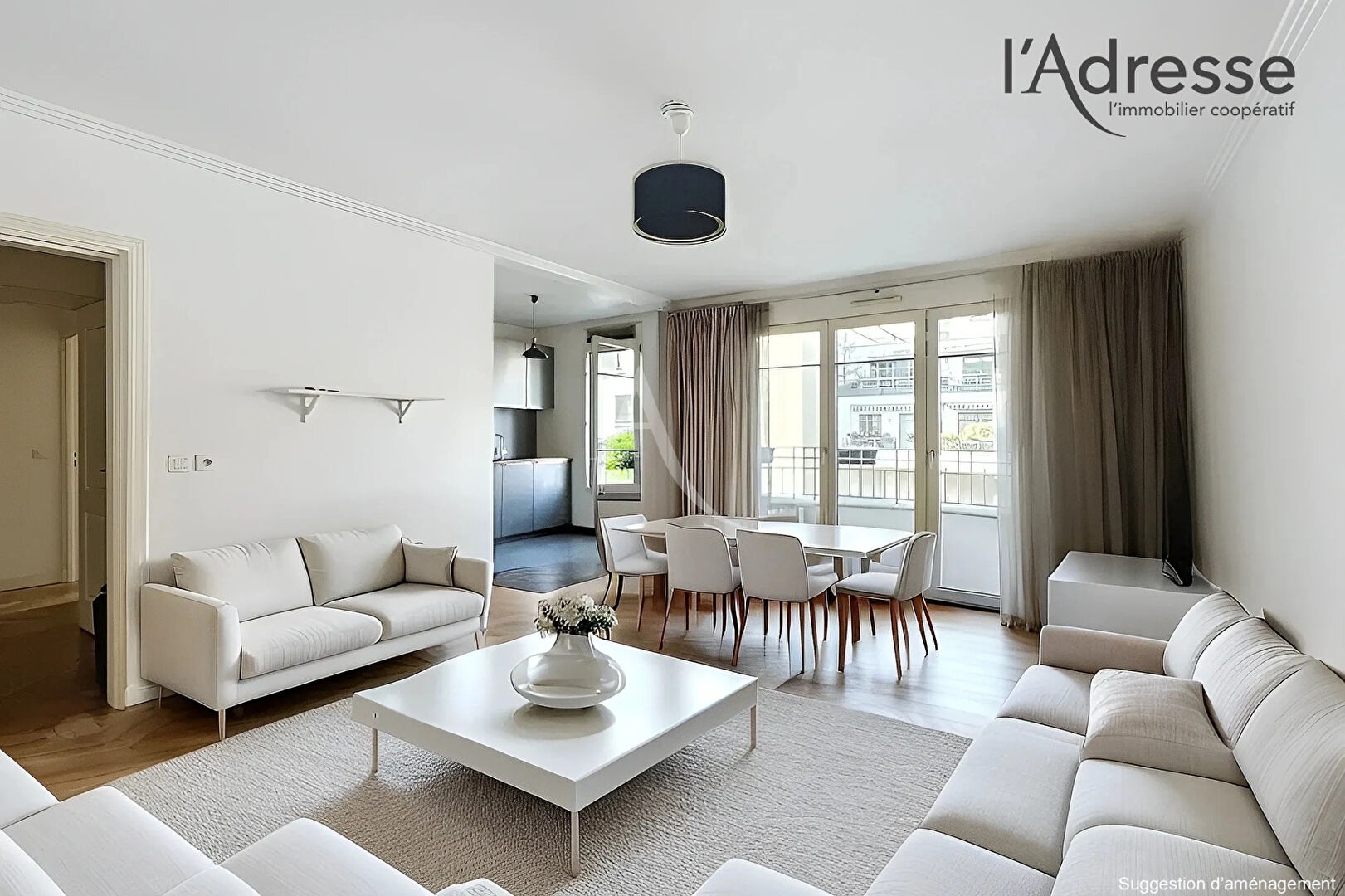 Appartement NEUILLY SUR SEINE (92200) 2 pièces 60.00 m²