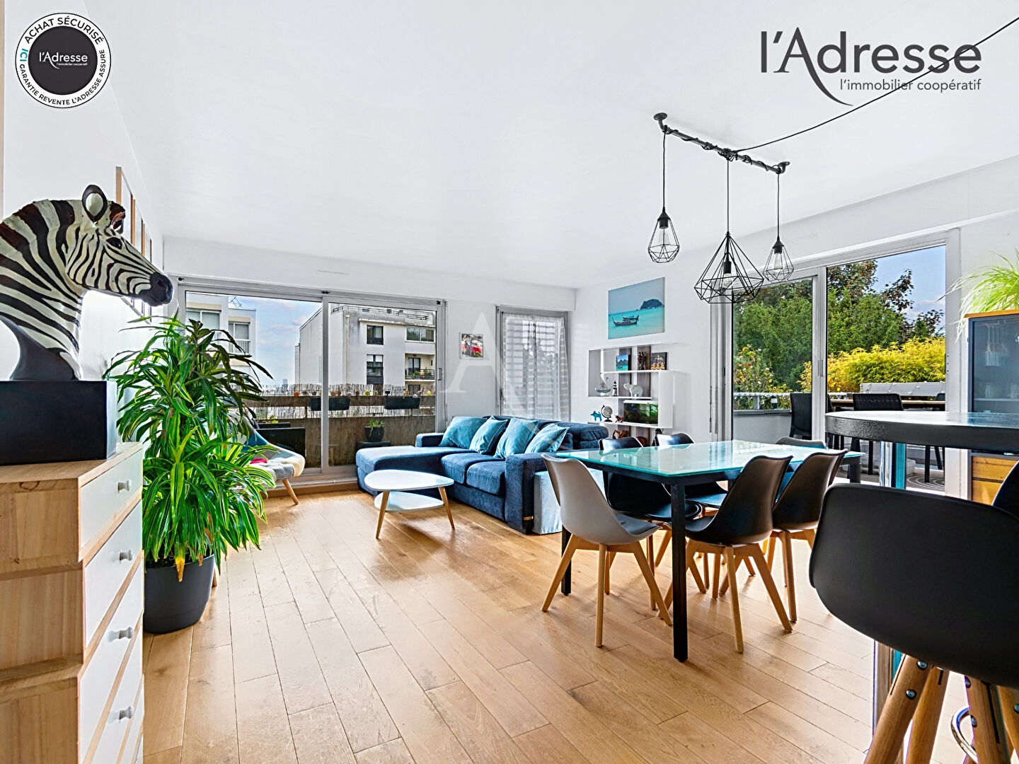 Appartement SURESNES (92150) 5 pièces 103.00 m²