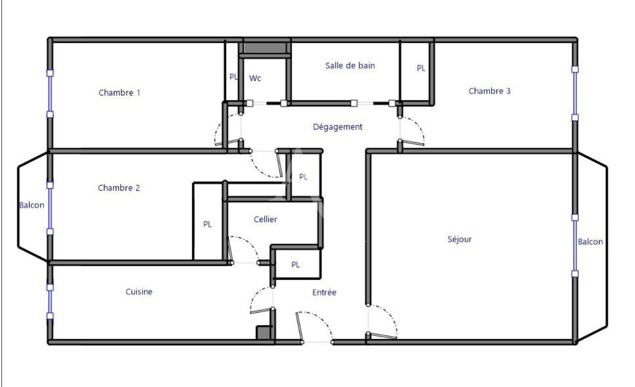 Appartement a vendre puteaux - 4 pièce(s) - 91 m2 - Surfyn