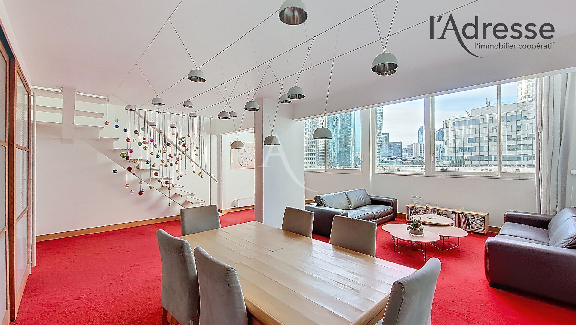 Appartement COURBEVOIE (92400) 6 pi&egrave;ces 166.00 m&sup2;