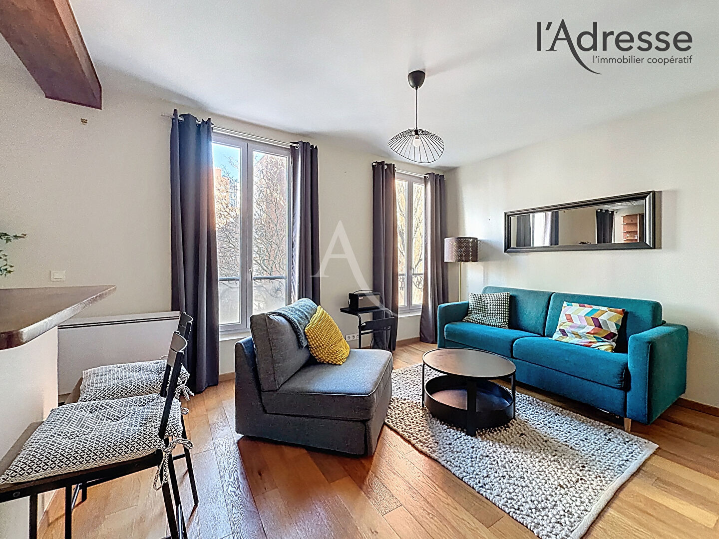 Appartement PUTEAUX (92800) 2 pi&egrave;ces 38.00 m&sup2;