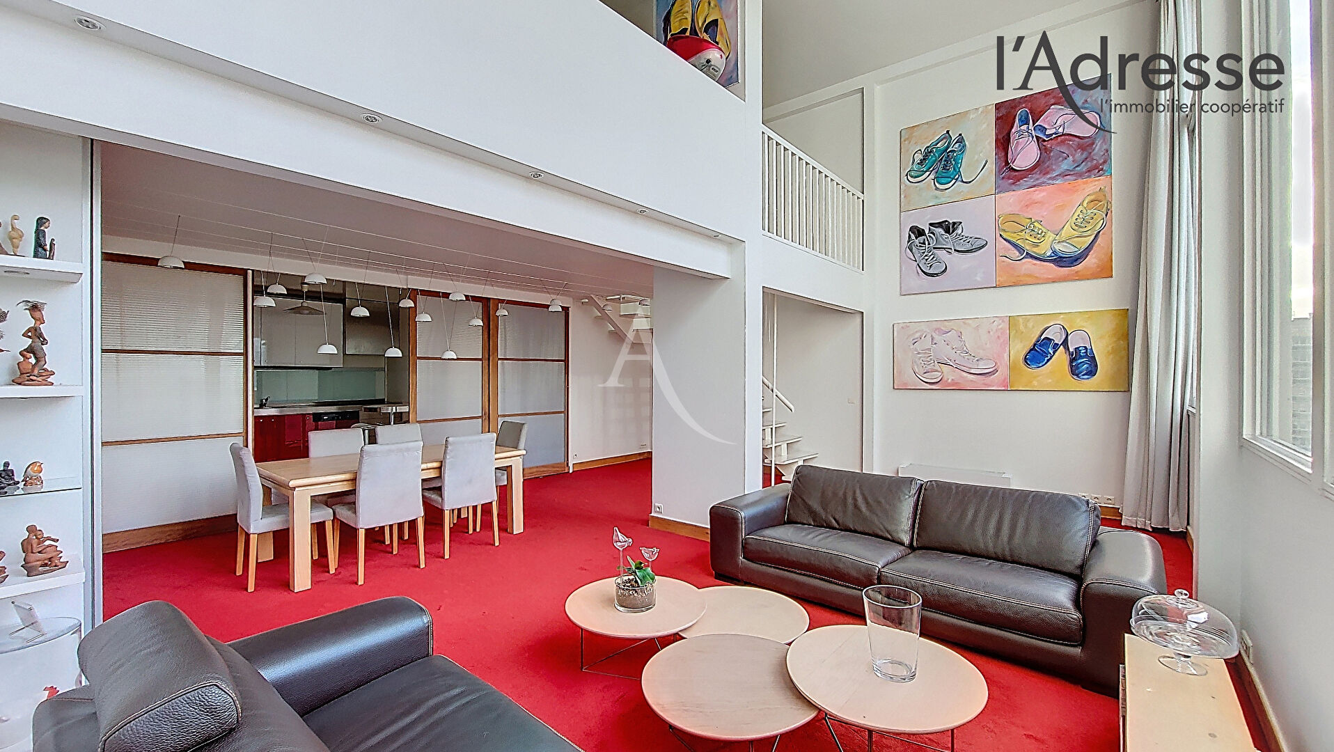 Appartement COURBEVOIE (92400) 6 pi&egrave;ces 166.00 m&sup2;