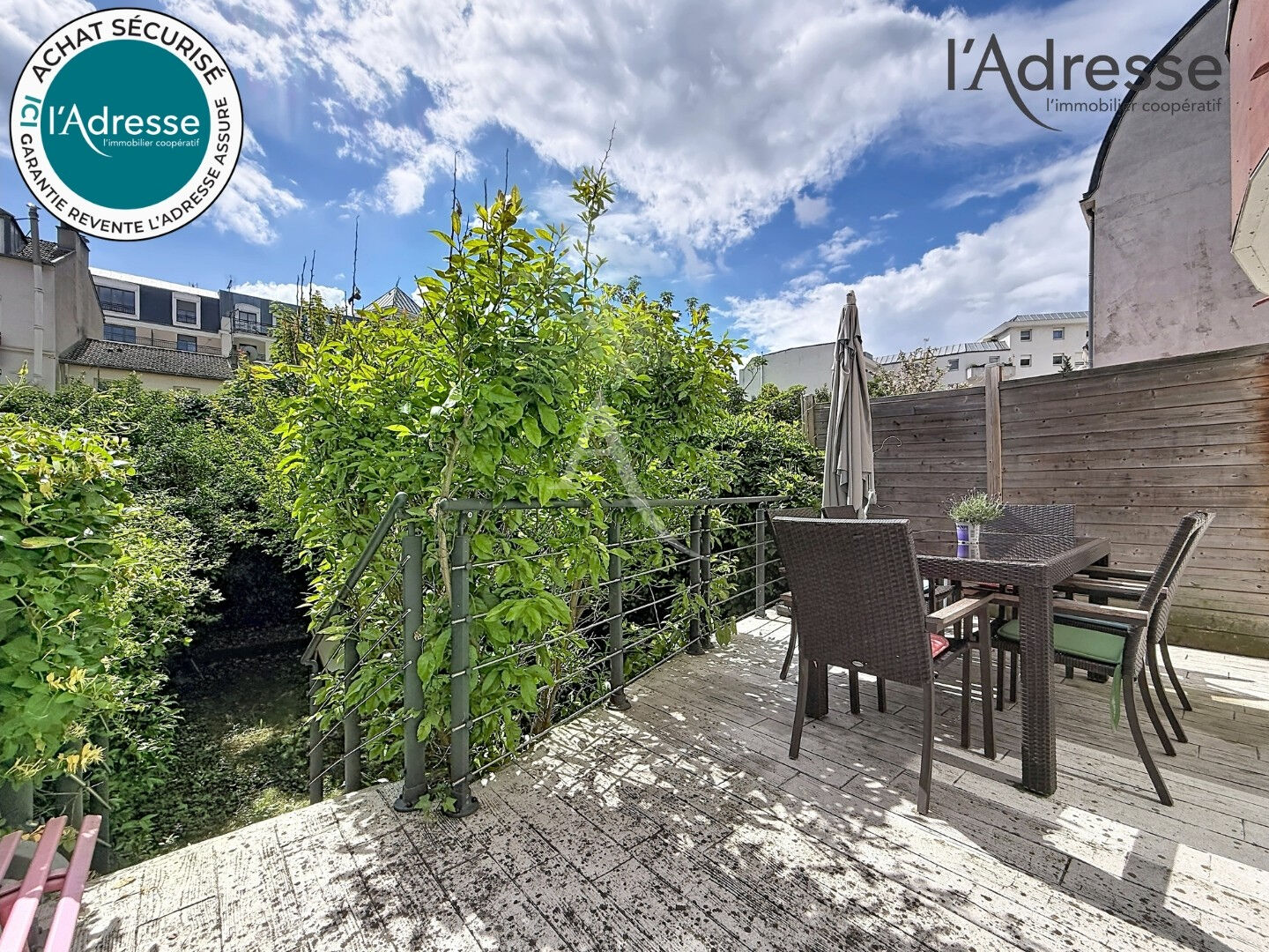 à 2 km de Neuilly-sur-Seine Exclusif 490 000 € Appartement 3 pièces , 2 chambres 62.00 m² Avec jardin, terrasse Voir le bien