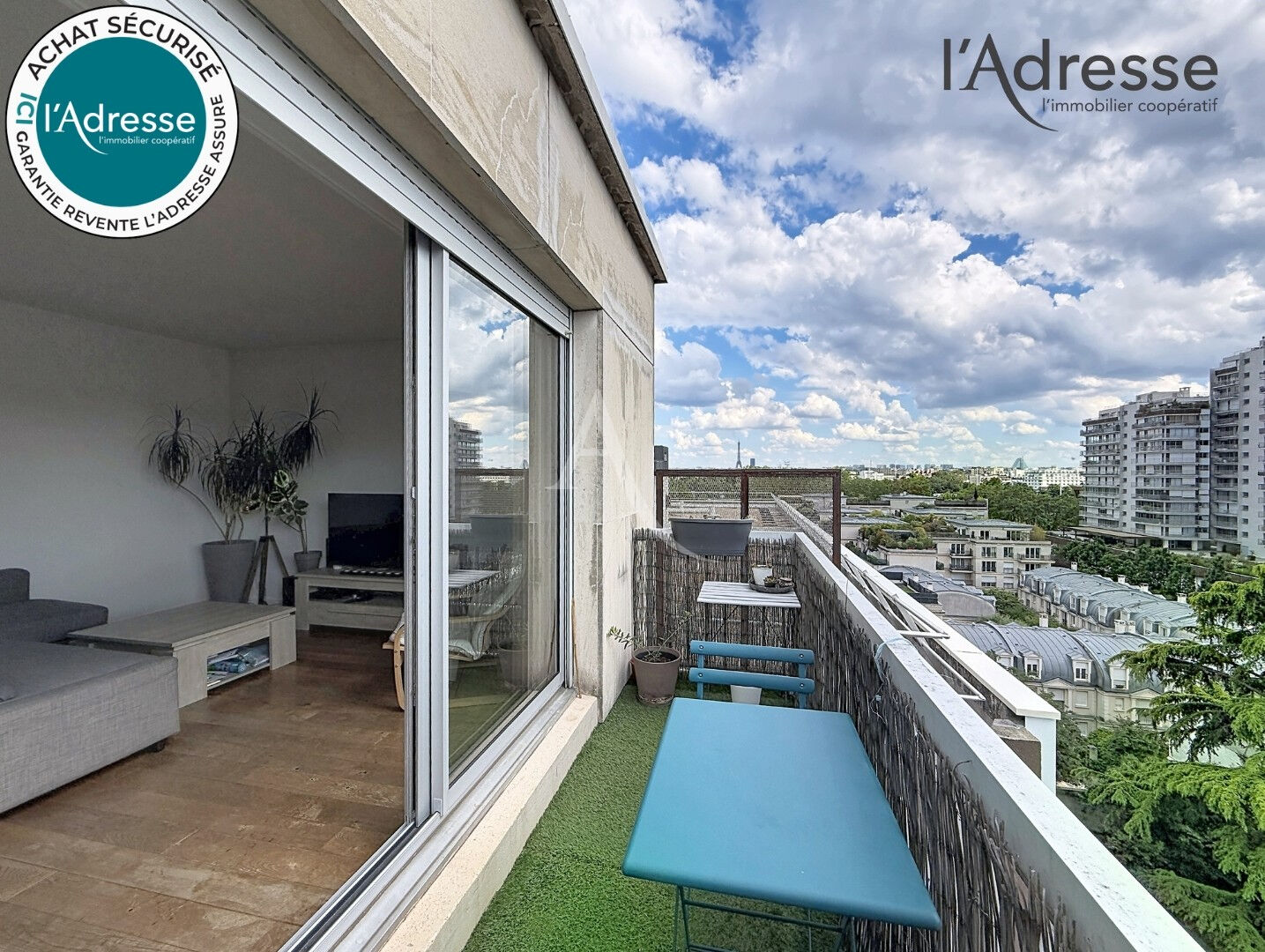 Puteaux (92) 529 000 € Appartement 3 pièces , 2 chambres 64.00 m² Avec balcon Voir le bien