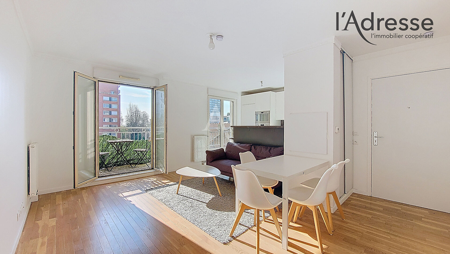 Puteaux (92) 530 000 € Appartement 3 pièces , 2 chambres 57.00 m² Avec balcon Voir le bien