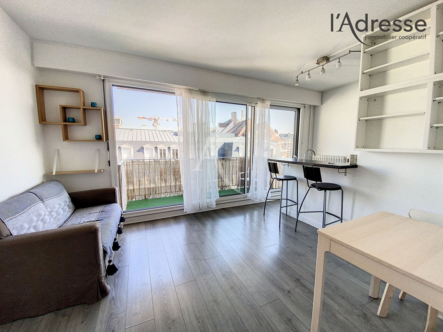 à 7 km de Paris 01 1 019 € / mois cc Appartement 2 pièces , 1 chambre 31.00 m² Meublé Voir le bien