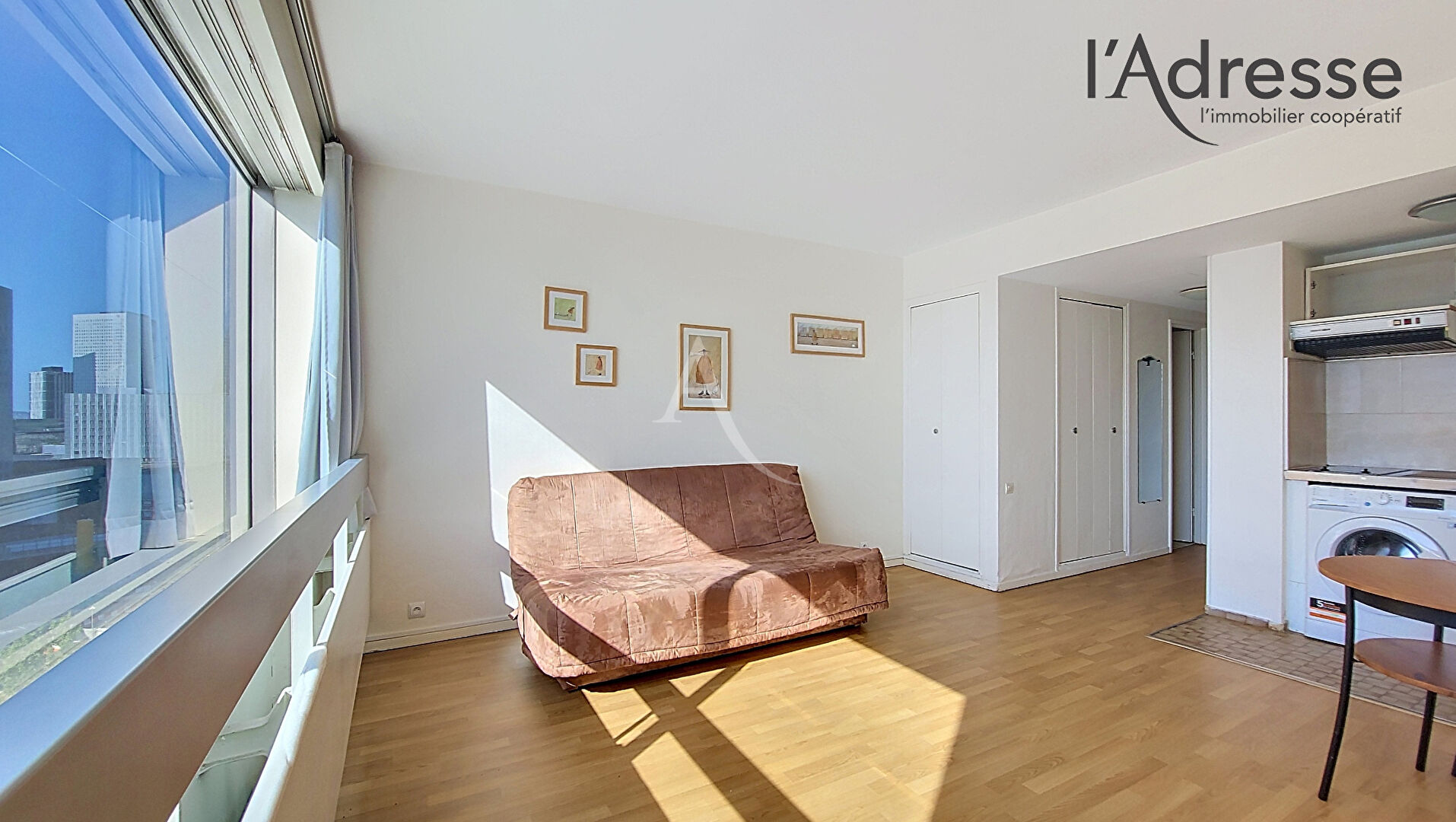 Appartement 1 pièce - 28m² - Puteaux — 28.00 m², 1 chambre, salle de bain — photo 4