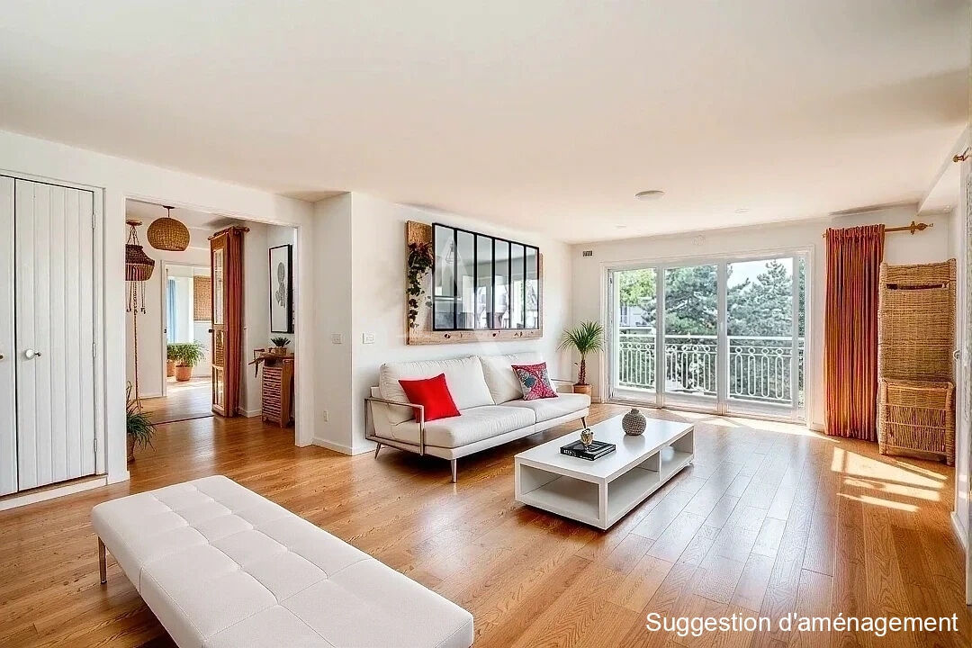 Appartement SURESNES (92150) 5 pi&egrave;ces 101.00 m&sup2;