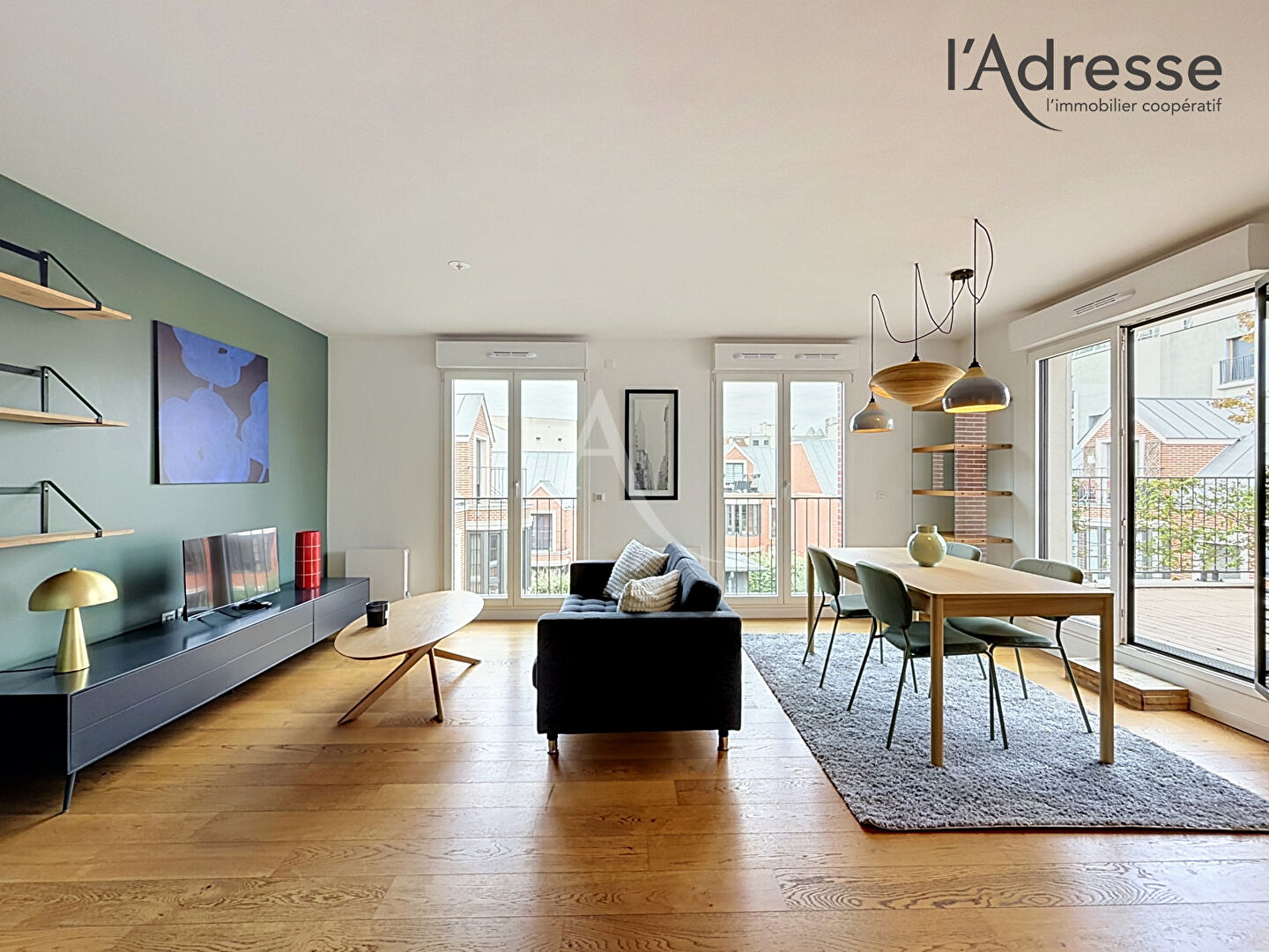Appartement PUTEAUX (92800) 2 pi&egrave;ces 62.00 m&sup2;