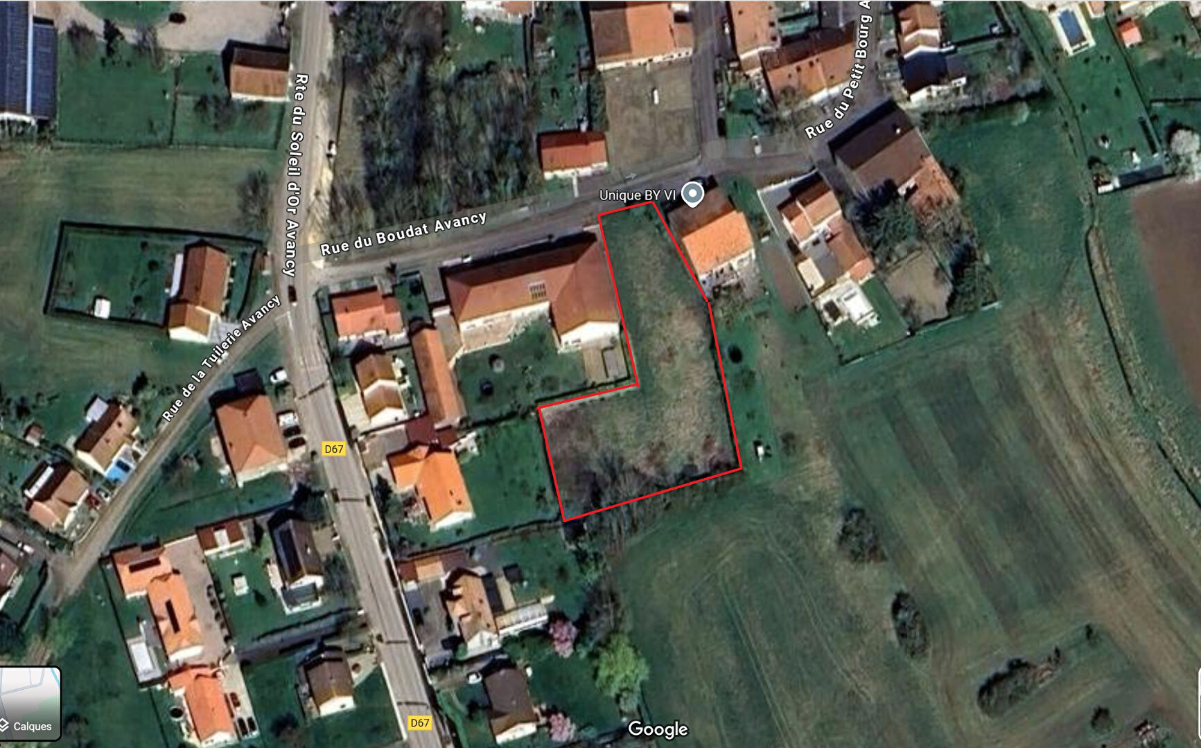 Terrain SAINTE BARBE (57640) 2273.00 m²