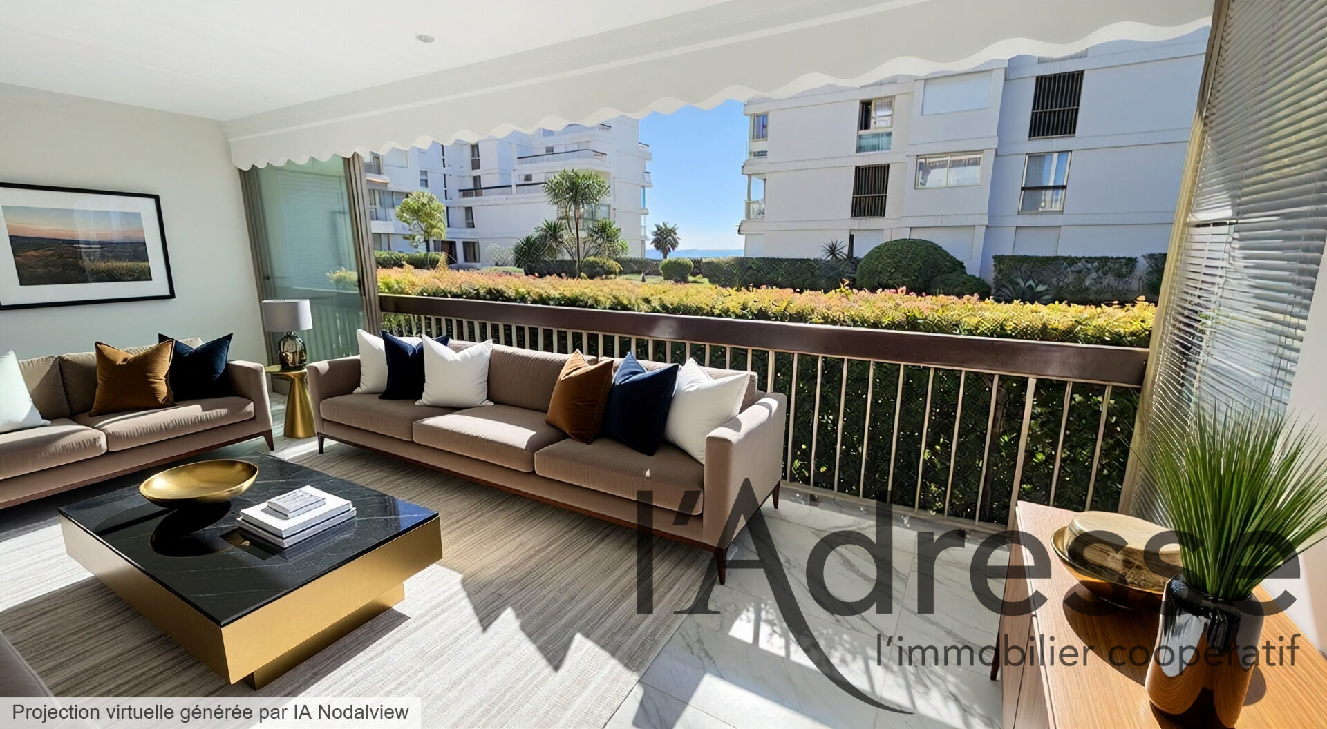 Appartement MANDELIEU LA NAPOULE (06210) 3 pi&egrave;ces 67.00 m&sup2;