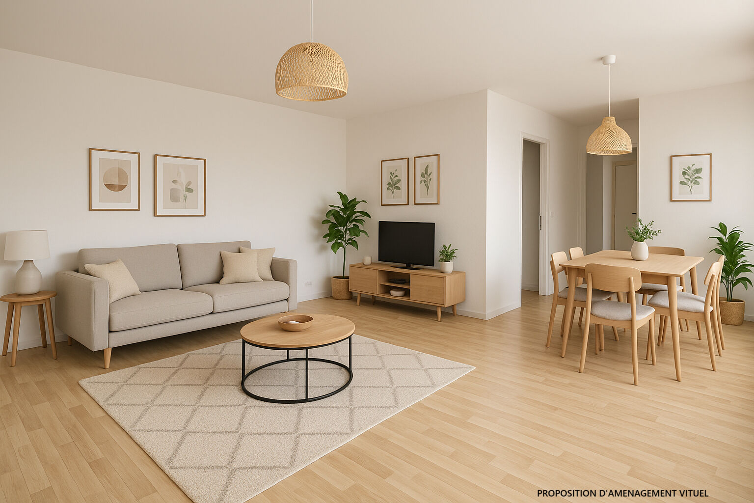 Appartement BORDEAUX (33200) 3 pièces 69.00 m²