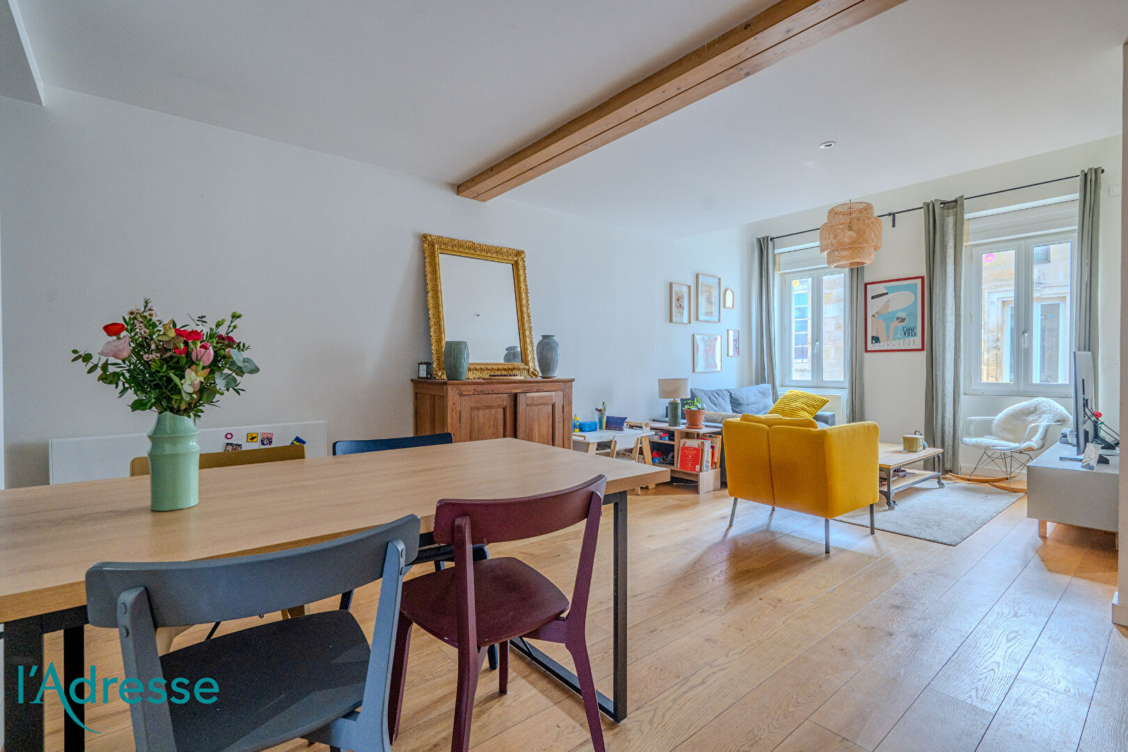 Appartement BORDEAUX (33000) 3 pi&egrave;ces 62.00 m&sup2;