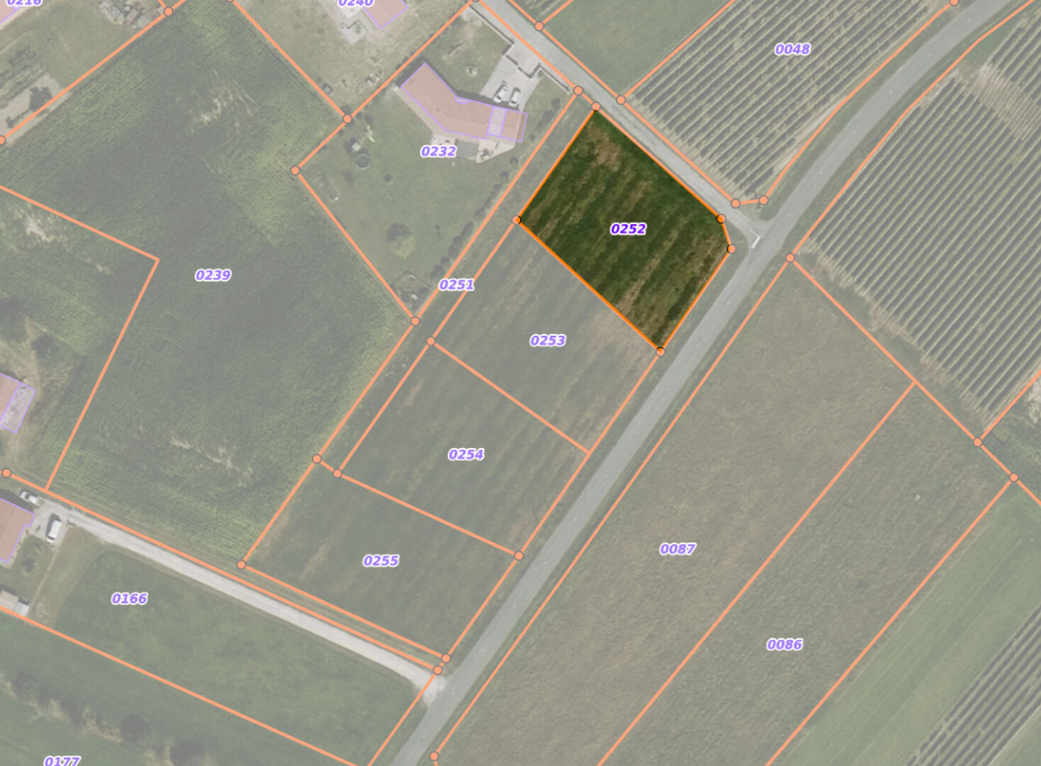 Terrain MERIGNAC (17210) 1500.00 m²