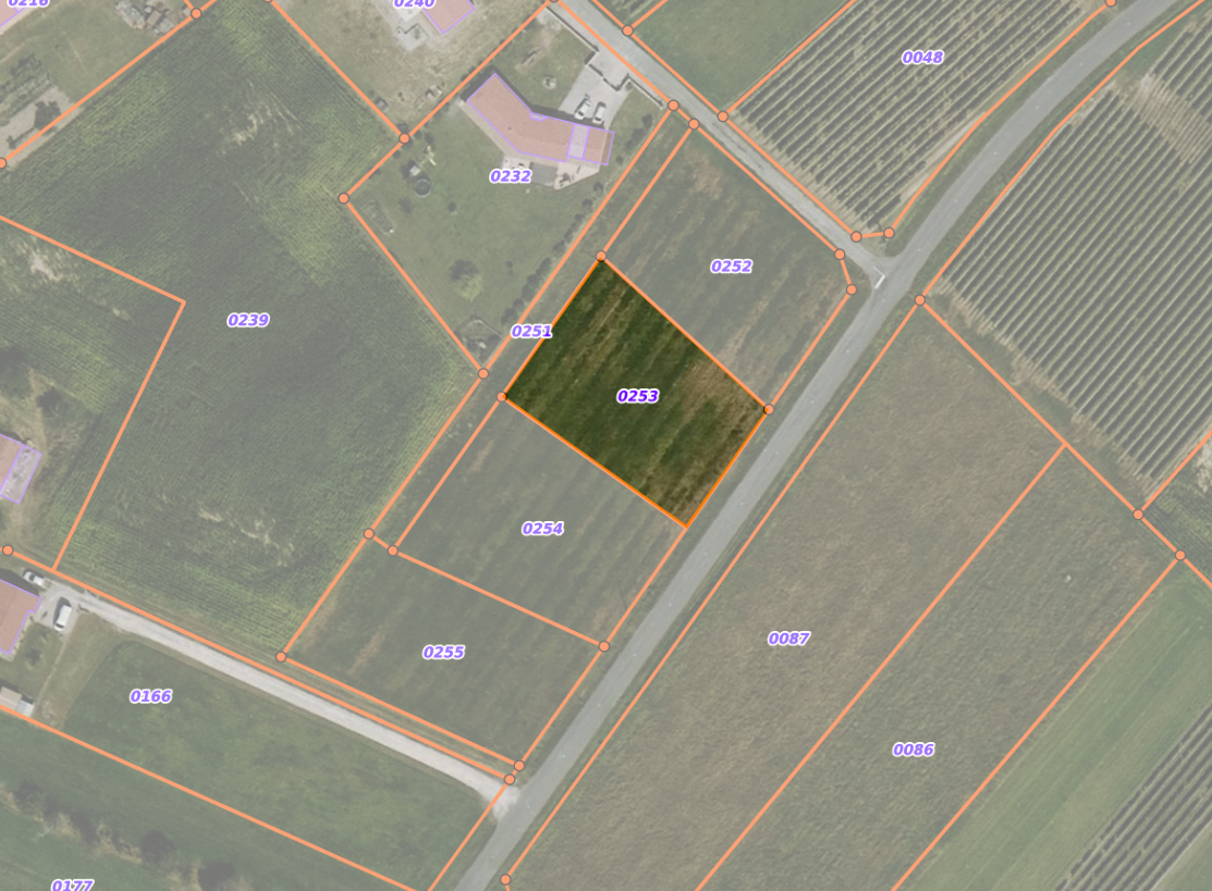 Terrain MERIGNAC (17210) 1471.00 m²