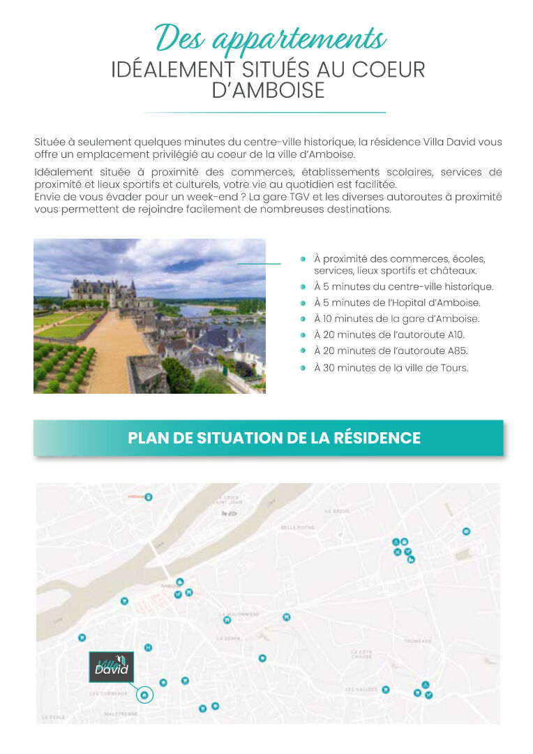 Appartement AMBOISE (37400) 3 pièces 76.19 m²