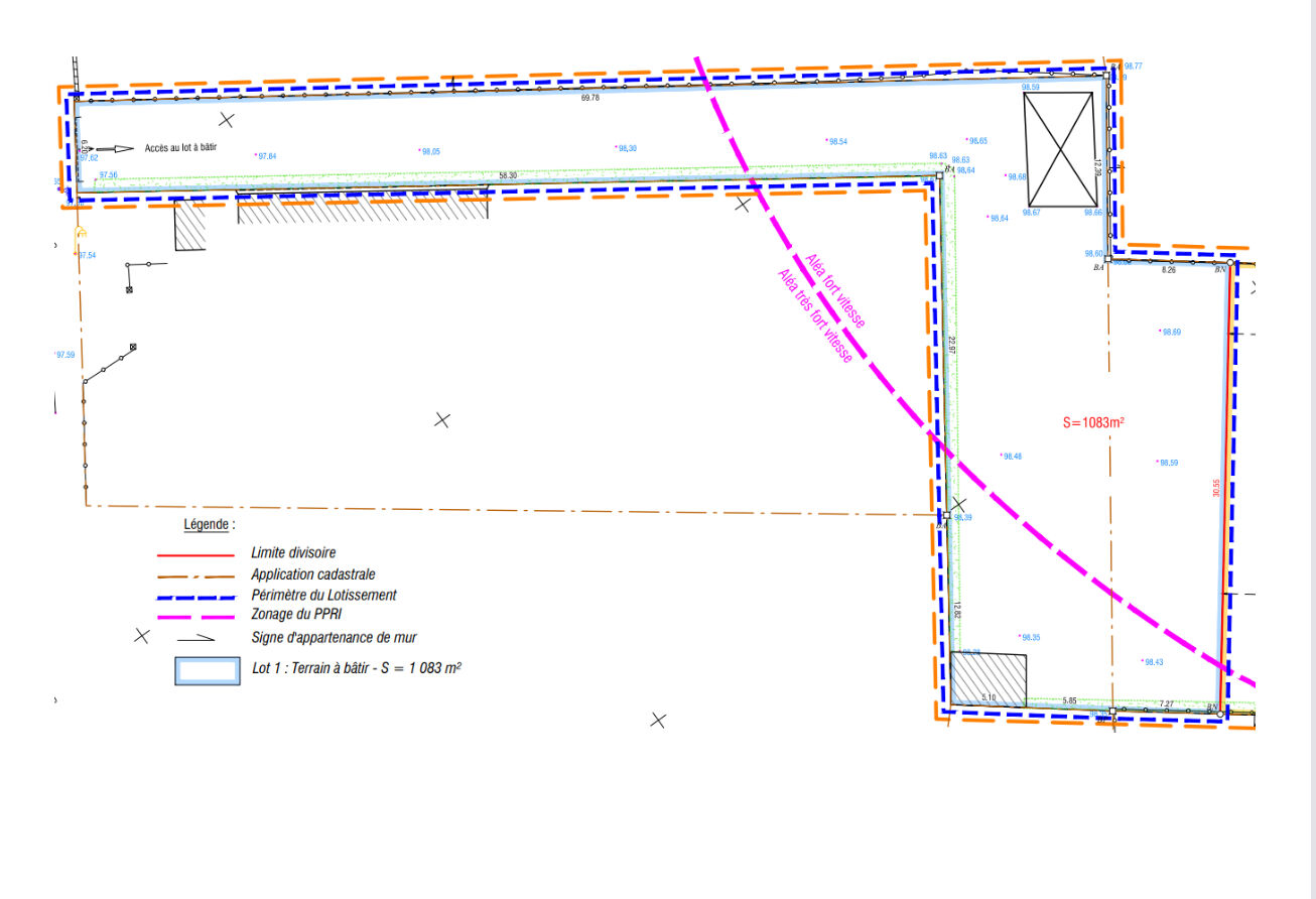 Terrain SANDILLON (45640) 1000.00 m&sup2;