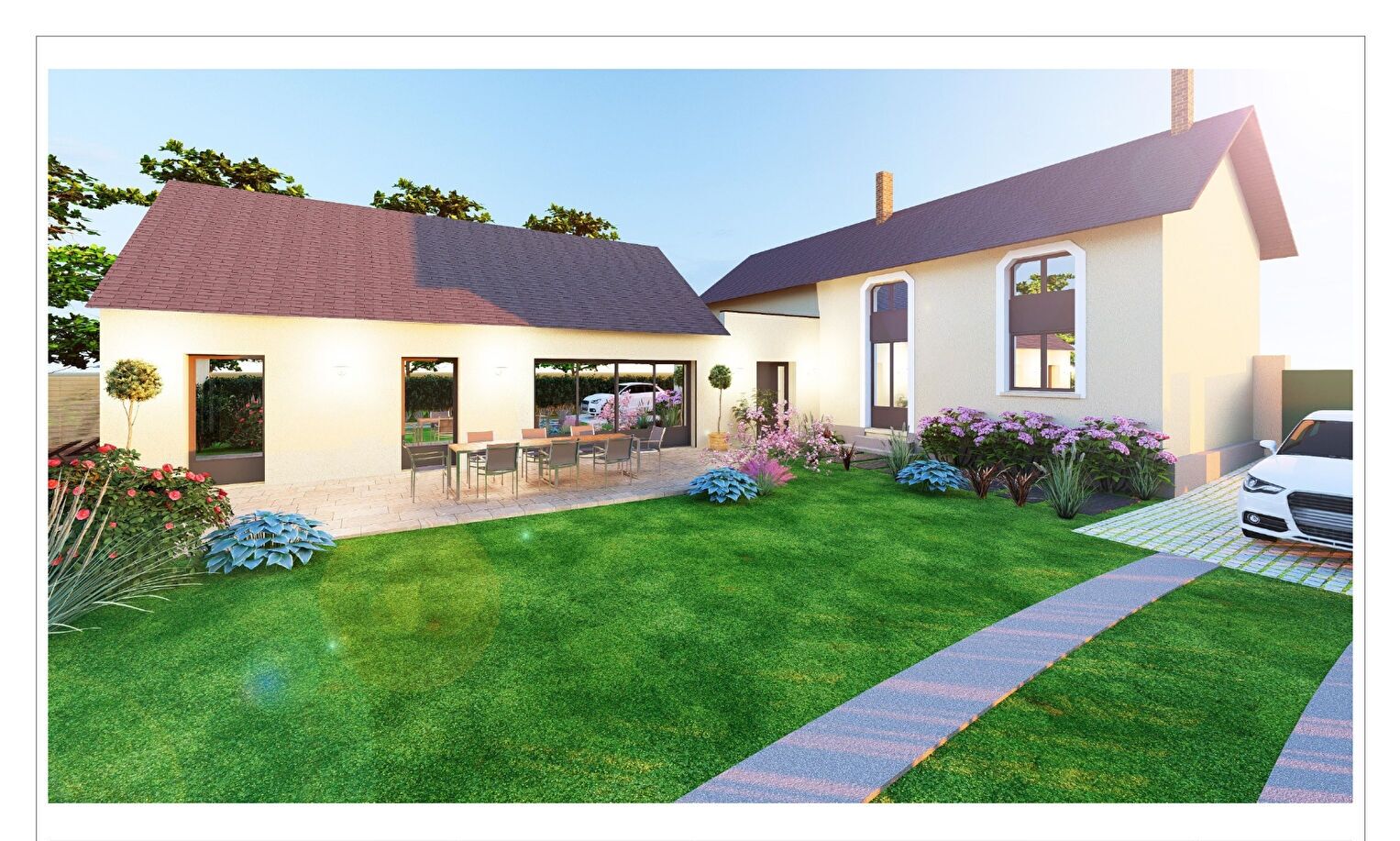 Maison LES GARENNES SUR LOIRE (49610) 3 pièces 71.00 m²