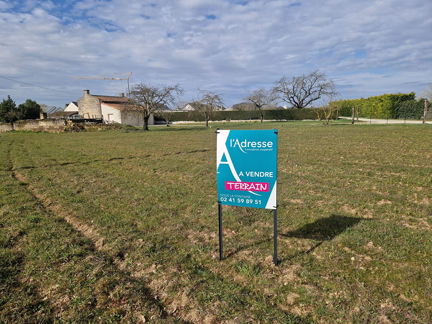 Terrain DOUE EN ANJOU (49700) 924.00 m&sup2;
