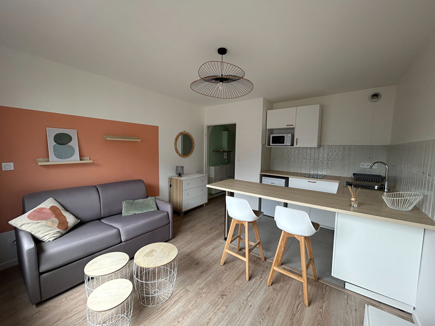Appartement LE MANS (72000) 1 pièce 21.81 m²