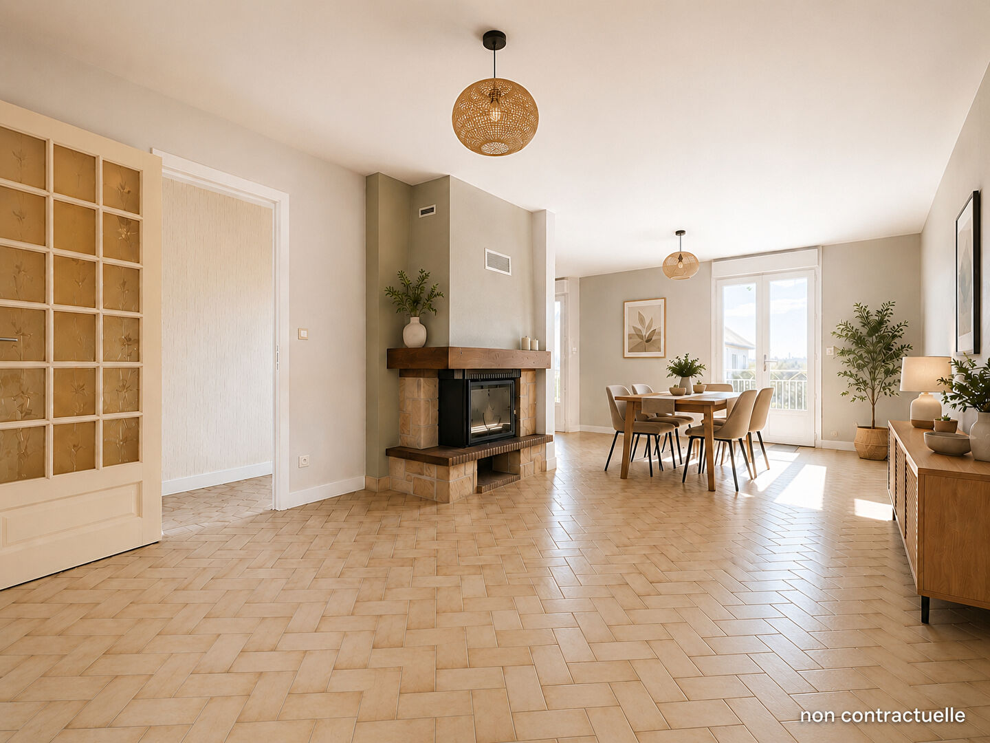 Maison SAINT DENIS DE GASTINES (53500) 6 pi&egrave;ces 101.00 m&sup2;