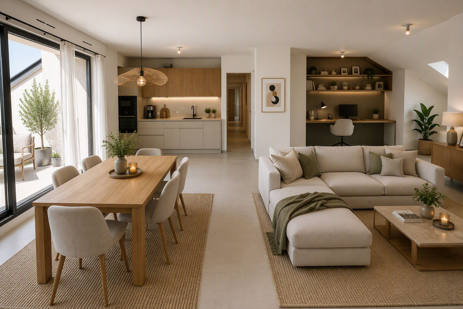 Appartement CHALONNES SUR LOIRE (49290) 4 pi&egrave;ces 88.77 m&sup2;