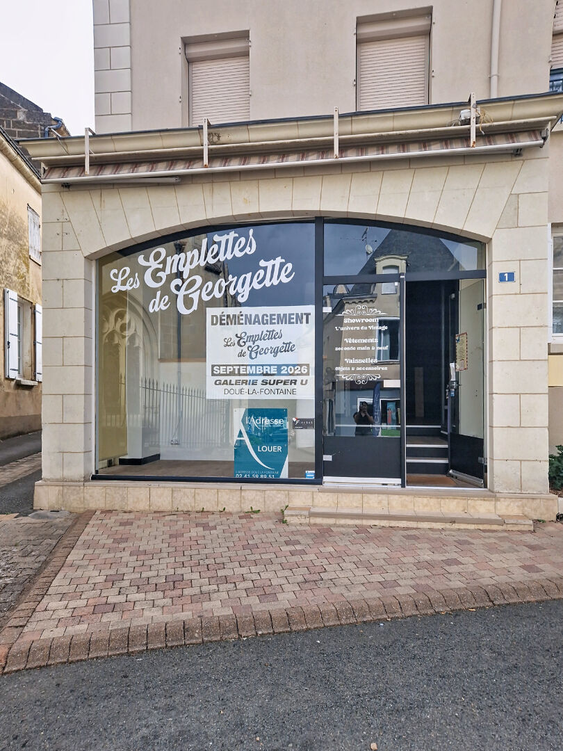 Local commercial DOUE LA FONTAINE (49700) 2 pi&egrave;ces 51.56 m&sup2;