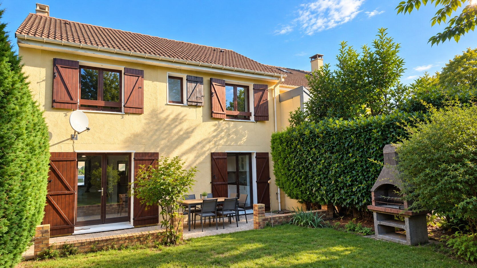 Jouy-le-Moutier (95) Exclusif 310 000 € Maison 6 pièces , 4 chambres 95.00 m² Avec jardin, garage/box