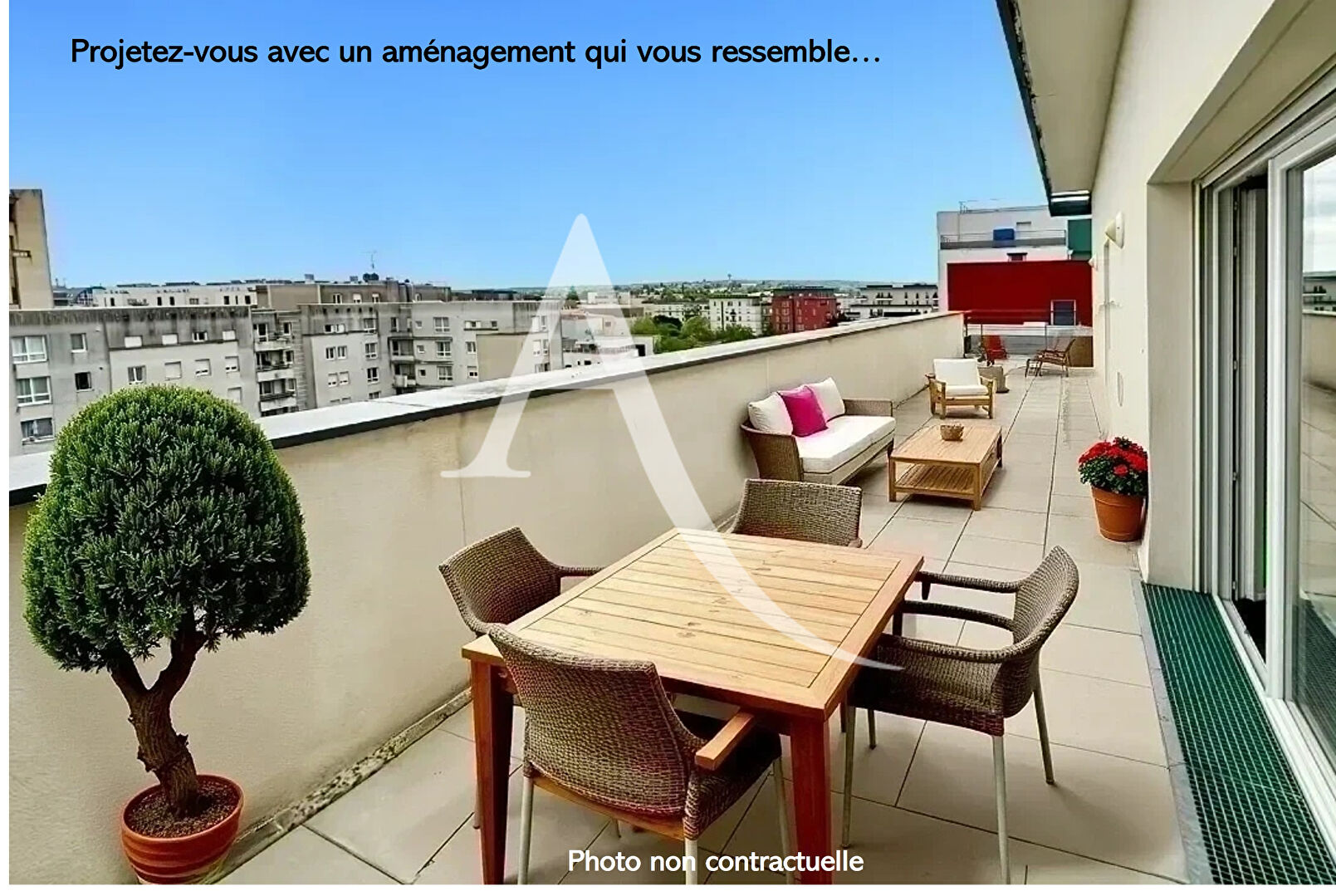 Appartement CERGY (95800) 2 pièces 49.27 m²