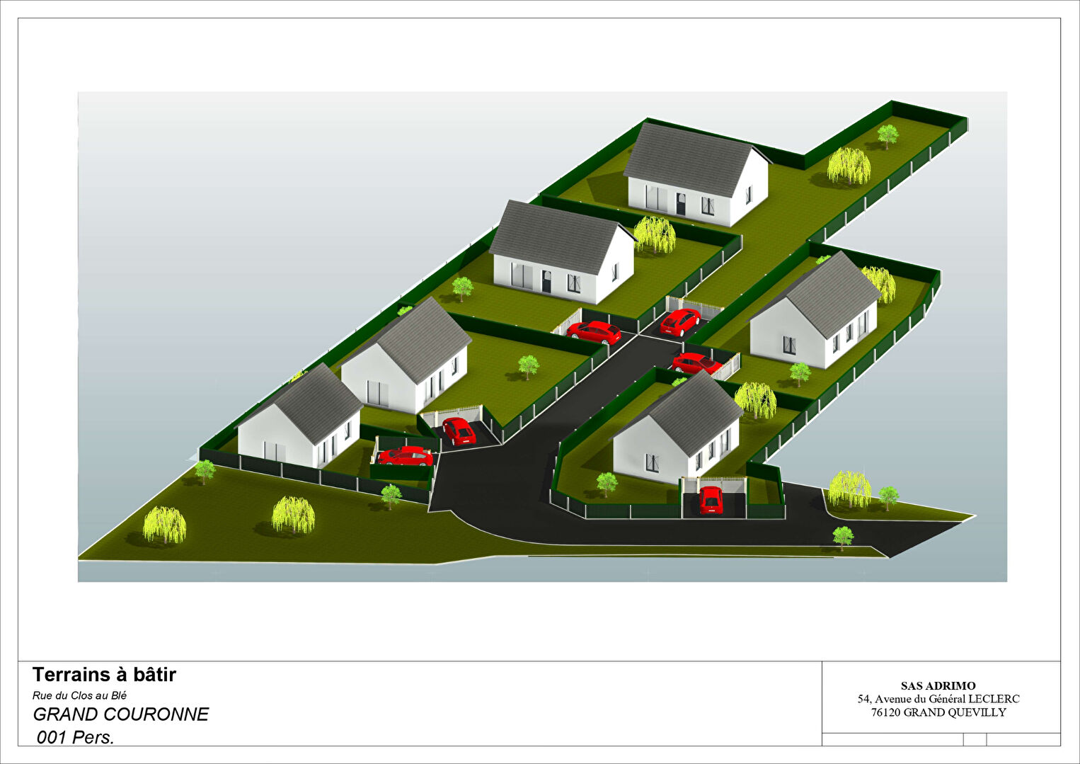 Terrain GRAND COURONNE (76530) 412.00 m²