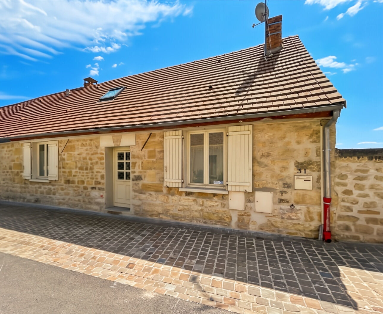 Maison de ville AUVERS SUR OISE (95430) 3 pièces 88.50 m²