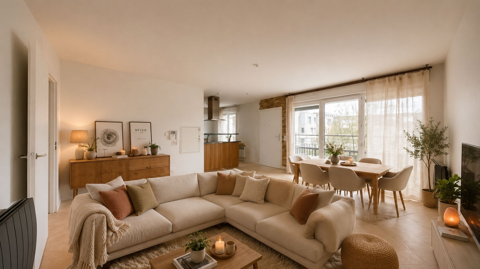 Appartement CERGY (95800) 4 pi&egrave;ces 75.47 m&sup2;