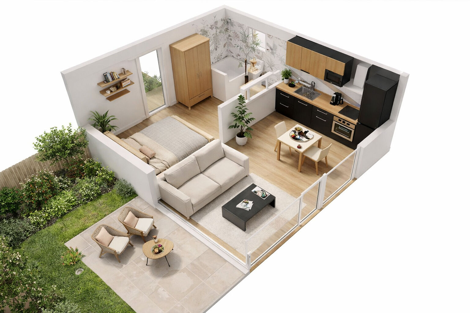 Appartement LE MESNIL ESNARD (76240) 2 pi&egrave;ces 32.80 m&sup2;