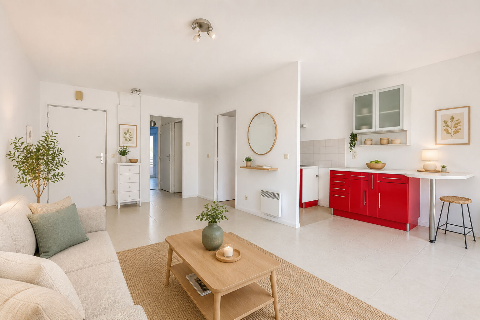 Appartement LE PETIT QUEVILLY (76140) 2 pi&egrave;ces 46.32 m&sup2;