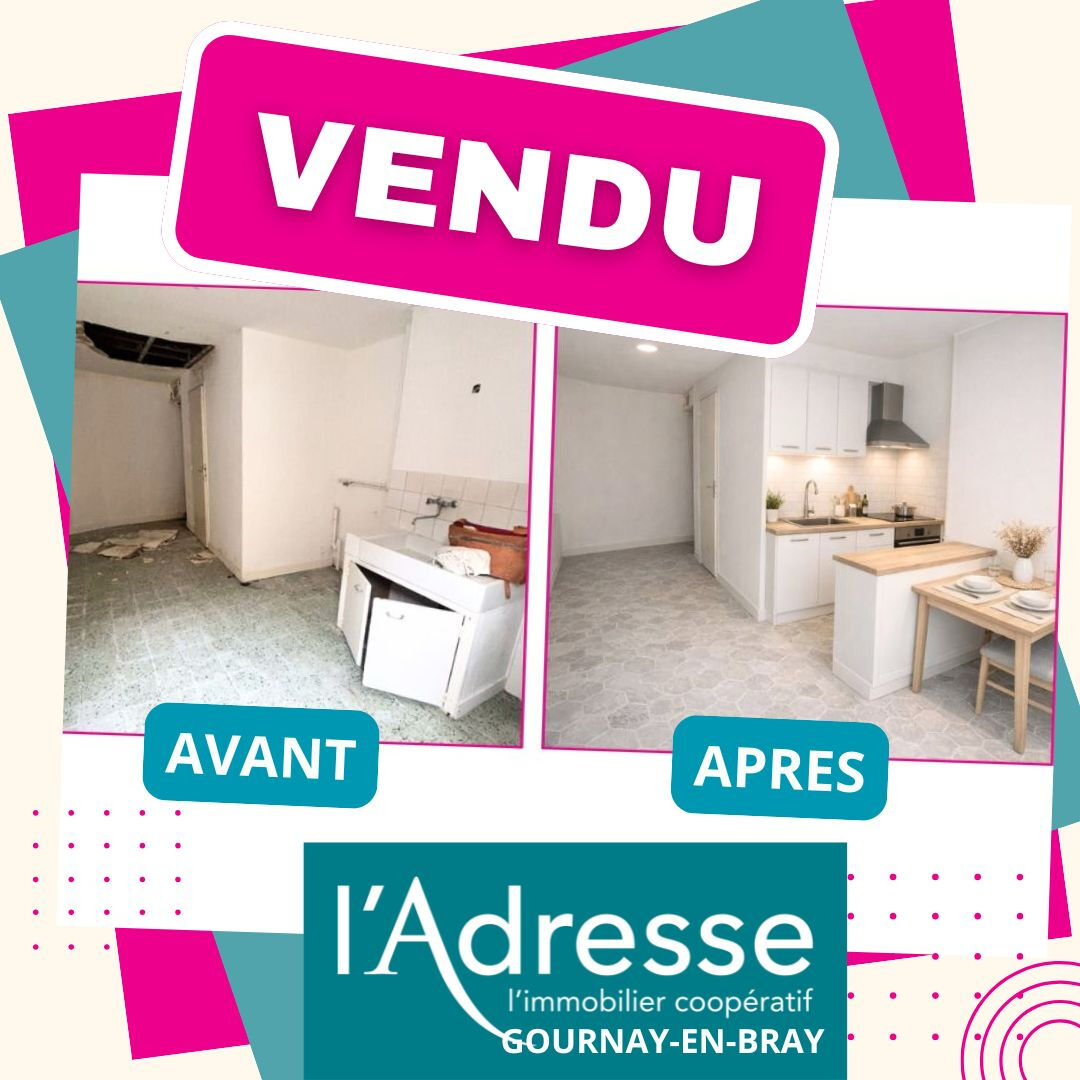 Maison GOURNAY EN BRAY (76220) 2 pi&egrave;ces 30.33 m&sup2;