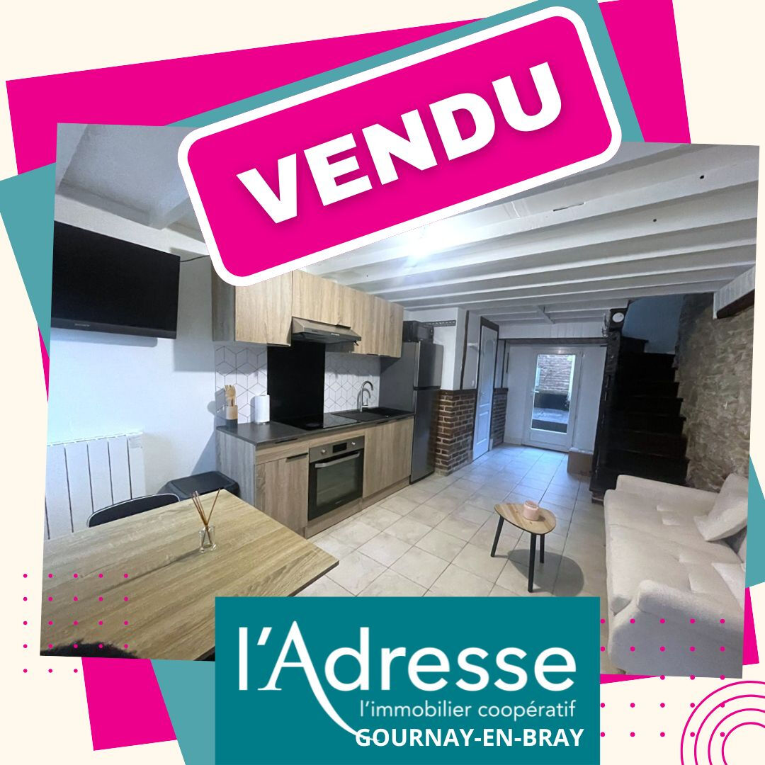 Maison GOURNAY EN BRAY (76220) 3 pi&egrave;ces 54.70 m&sup2;