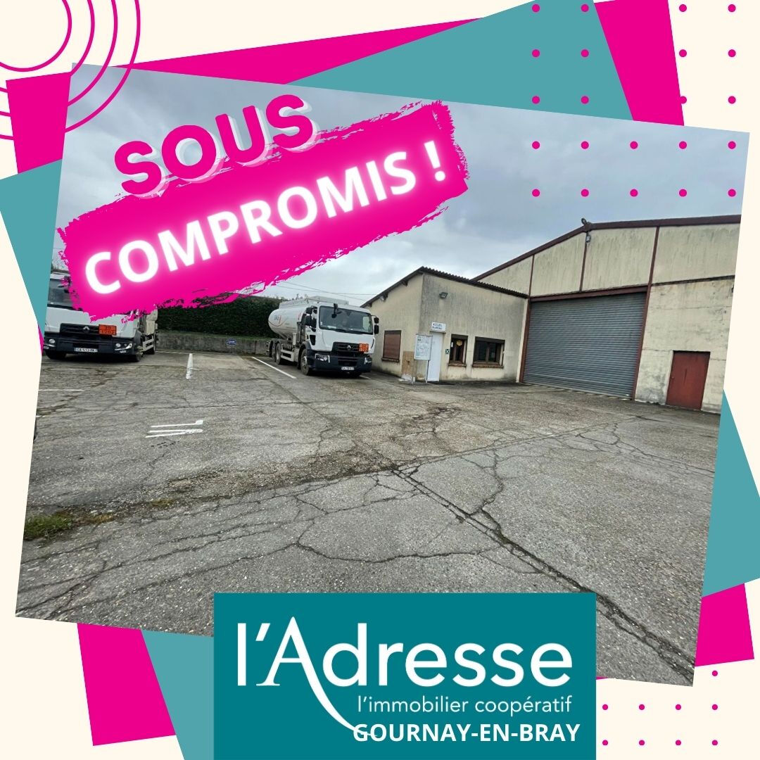 Entrep&ocirc;t / Local industriel GOURNAY EN BRAY (76220) 635.00 m&sup2;