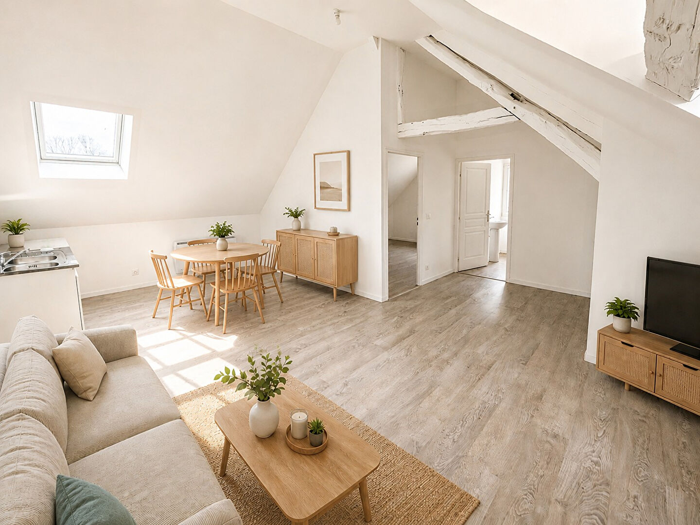 Courdimanche (95) Exclusif 149 000 € Appartement 2 pièces , 1 chambre 40.00 m² Voir le bien