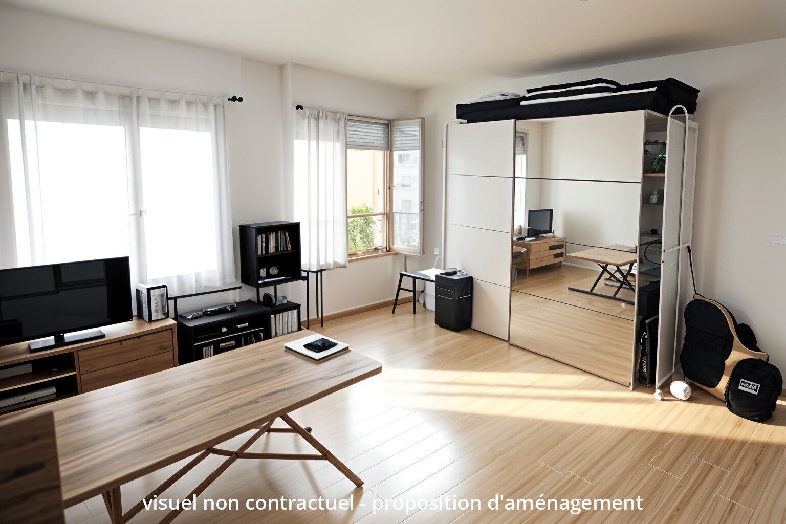 à 5 km de Verneuil-sur-Seine 88 000 € Appartement 1 pièce 23.00 m² Voir le bien