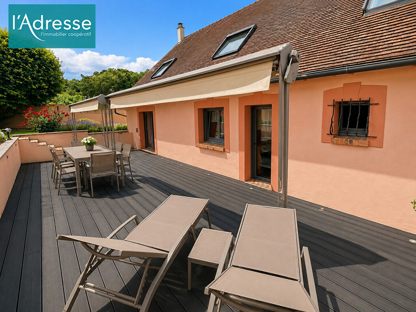 Juziers (78) 489 000 € Maison 7 pièces , 4 chambres 188.00 m² Avec terrasse