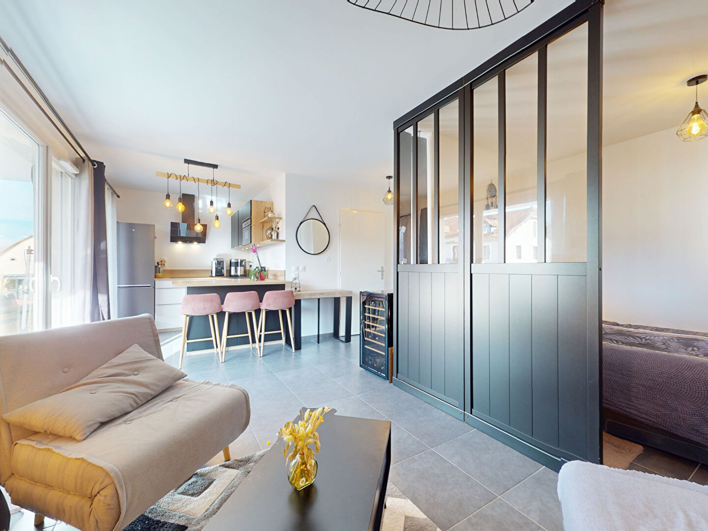 Appartement VALLIERES SUR FIER (74150) 1 pi&egrave;ce 38.00 m&sup2;