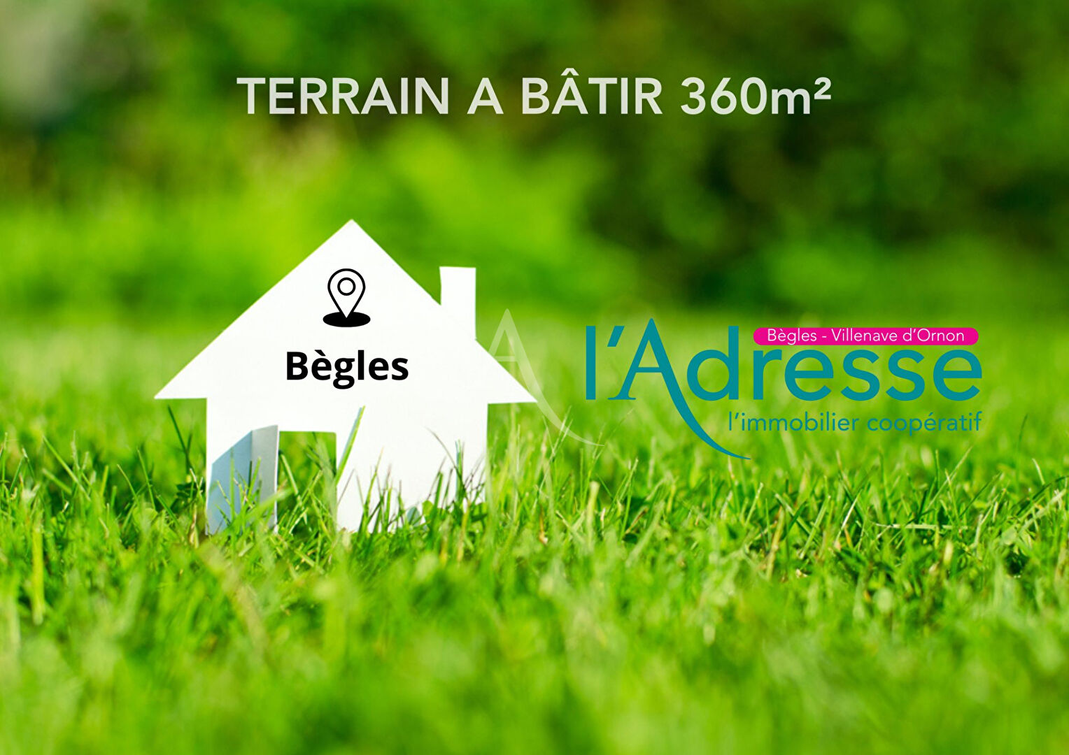 Terrain BEGLES (33130) 1 pièce 360.00 m²