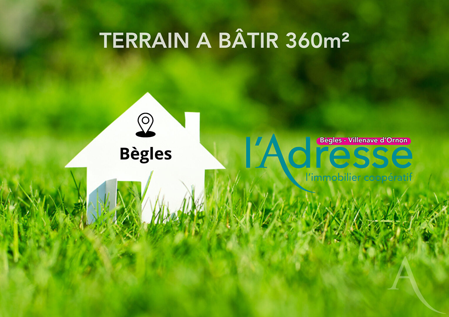 Terrain BEGLES (33130) 1 pièce 360.00 m²