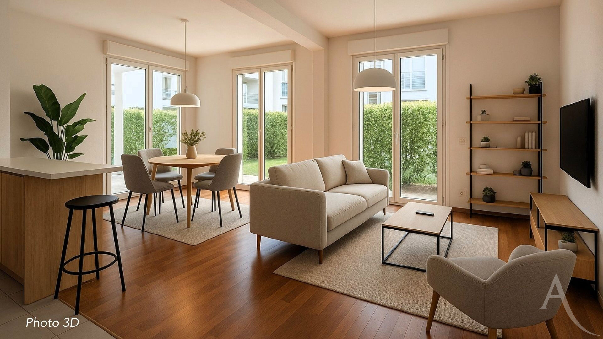 Appartement BEGLES (33130) 2 pièces 43.16 m²