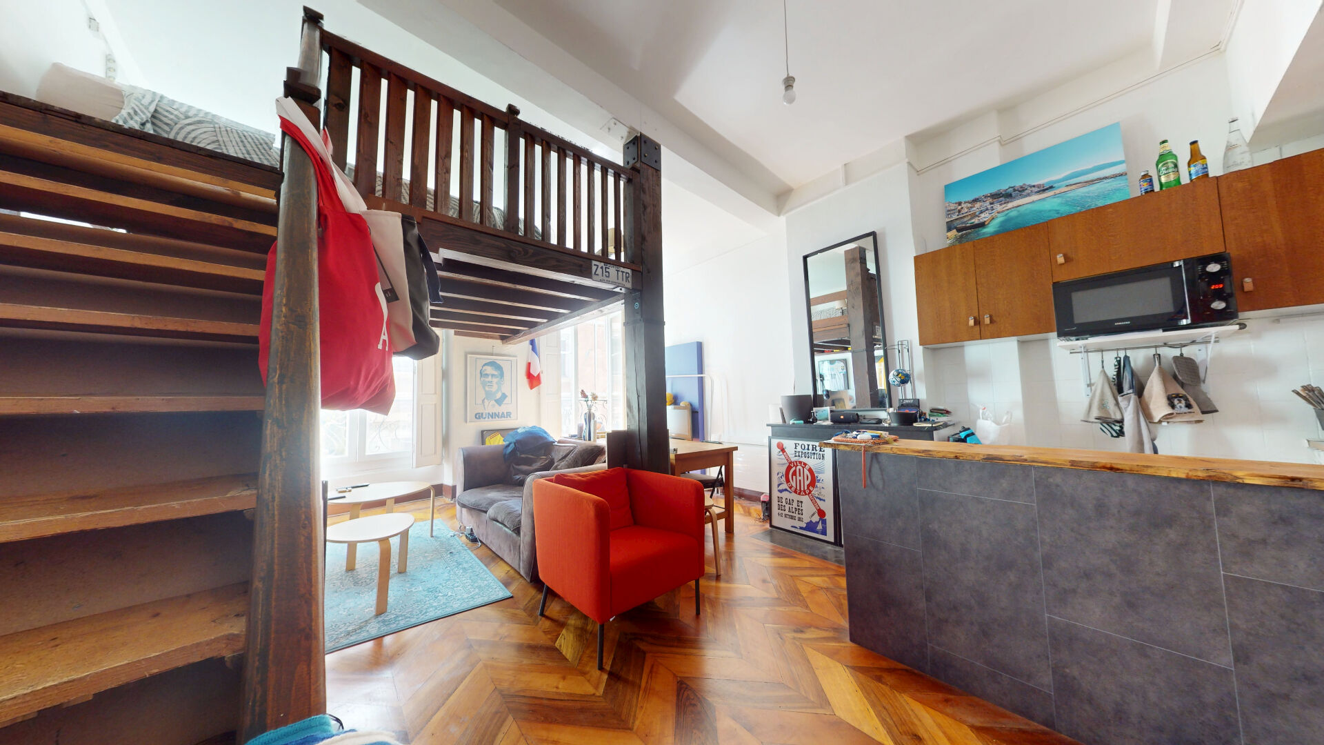 Appartement GRENOBLE (38000) 1 pièce 35.46 m²