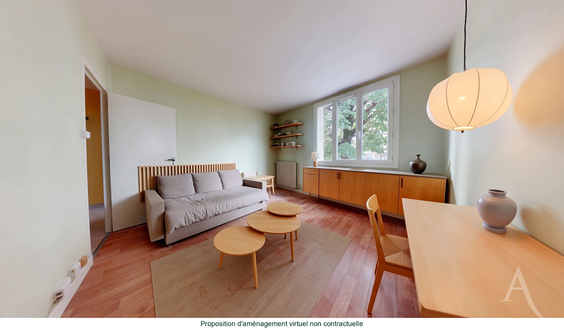 Appartement GRENOBLE (38100) 1 pi&egrave;ce 26.35 m&sup2;