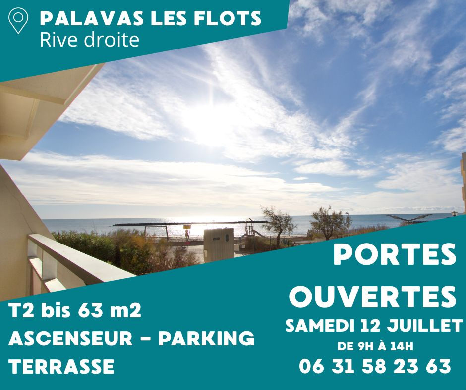 Appartement PALAVAS LES FLOTS (34250) 3 pièces 63.00 m²