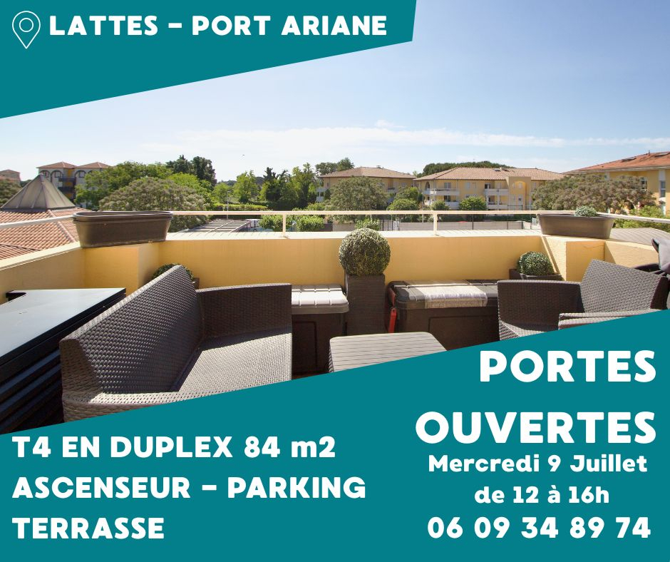 Appartement LATTES (34970) 4 pièces 83.00 m²