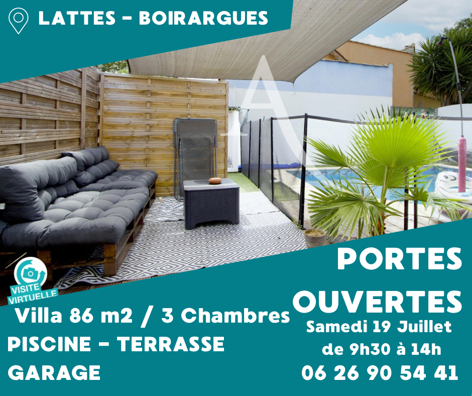 Maison LATTES (34970) 5 pièces 86.00 m²